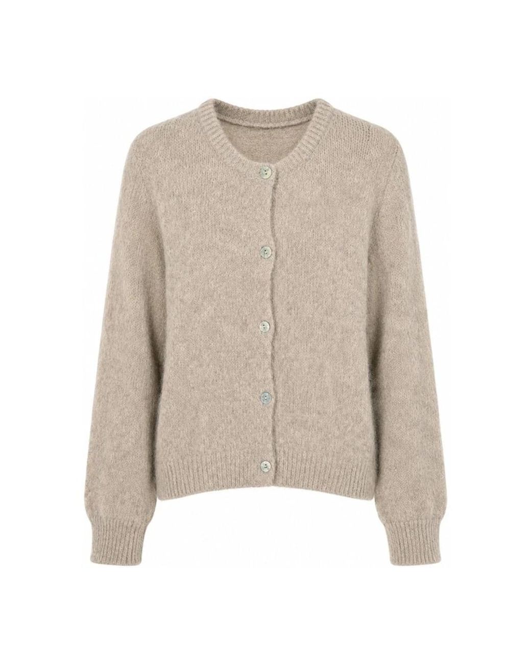 Cardigans 2-Biz de color Natural