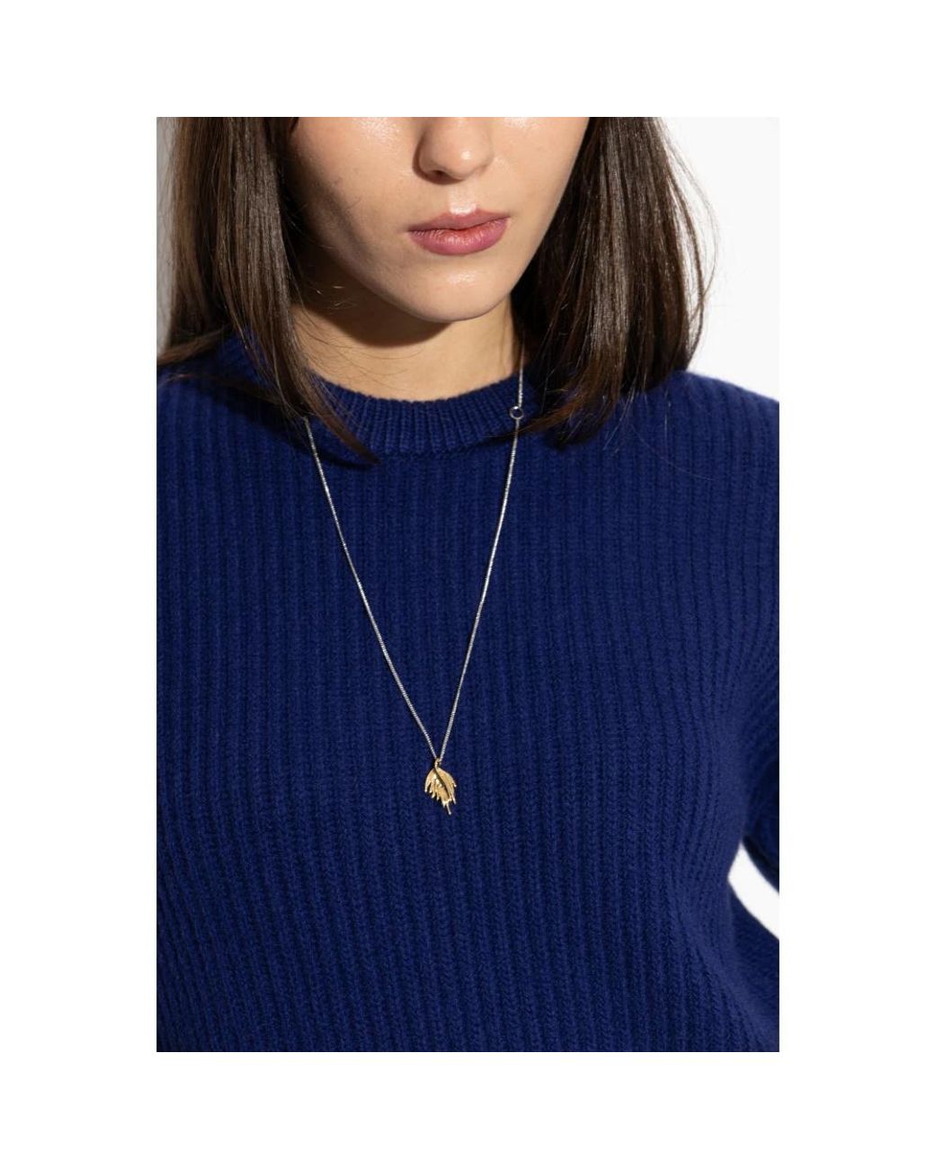 Necklaces Jil Sander de color Metallic