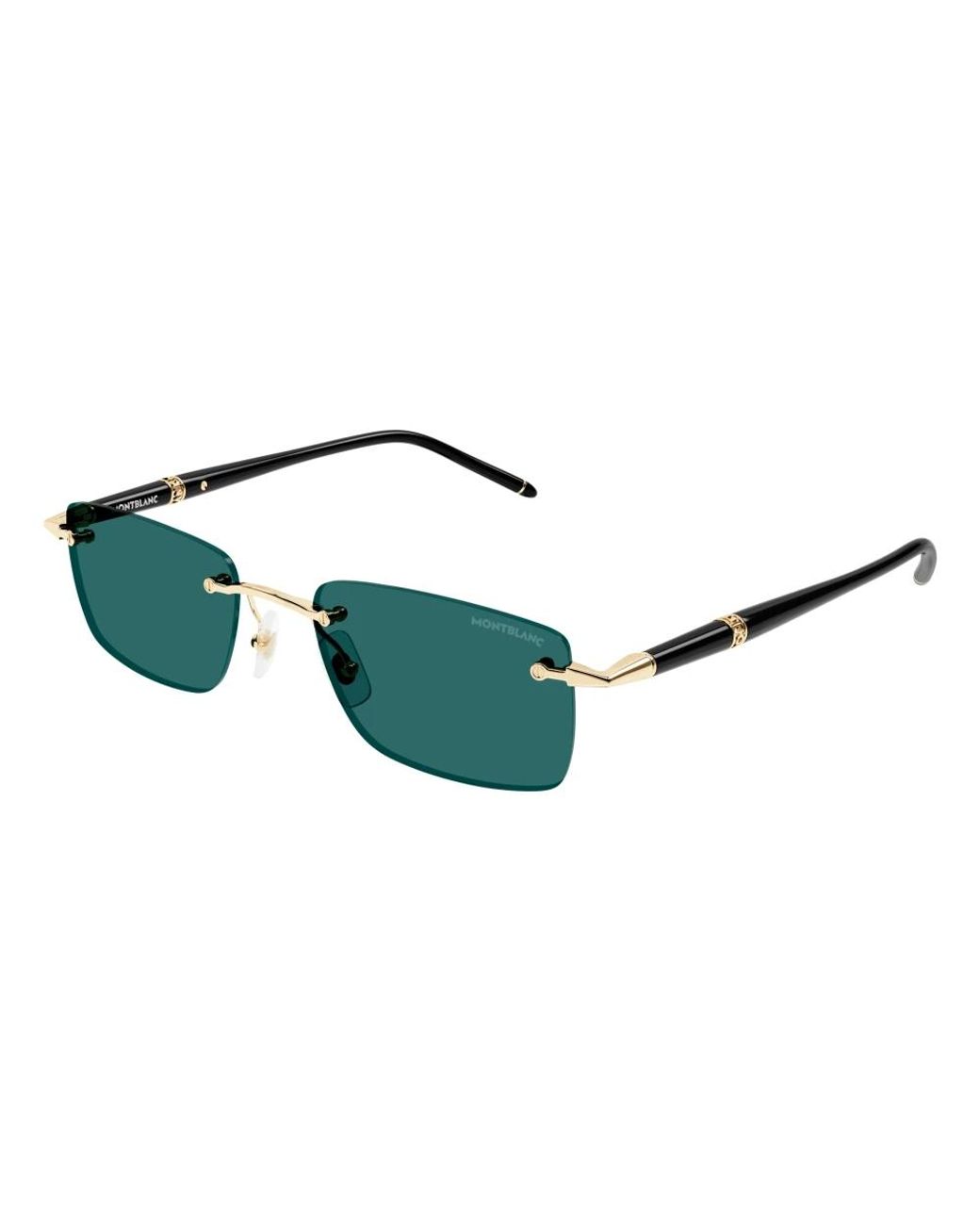 Montblanc Green Sunglasses for men