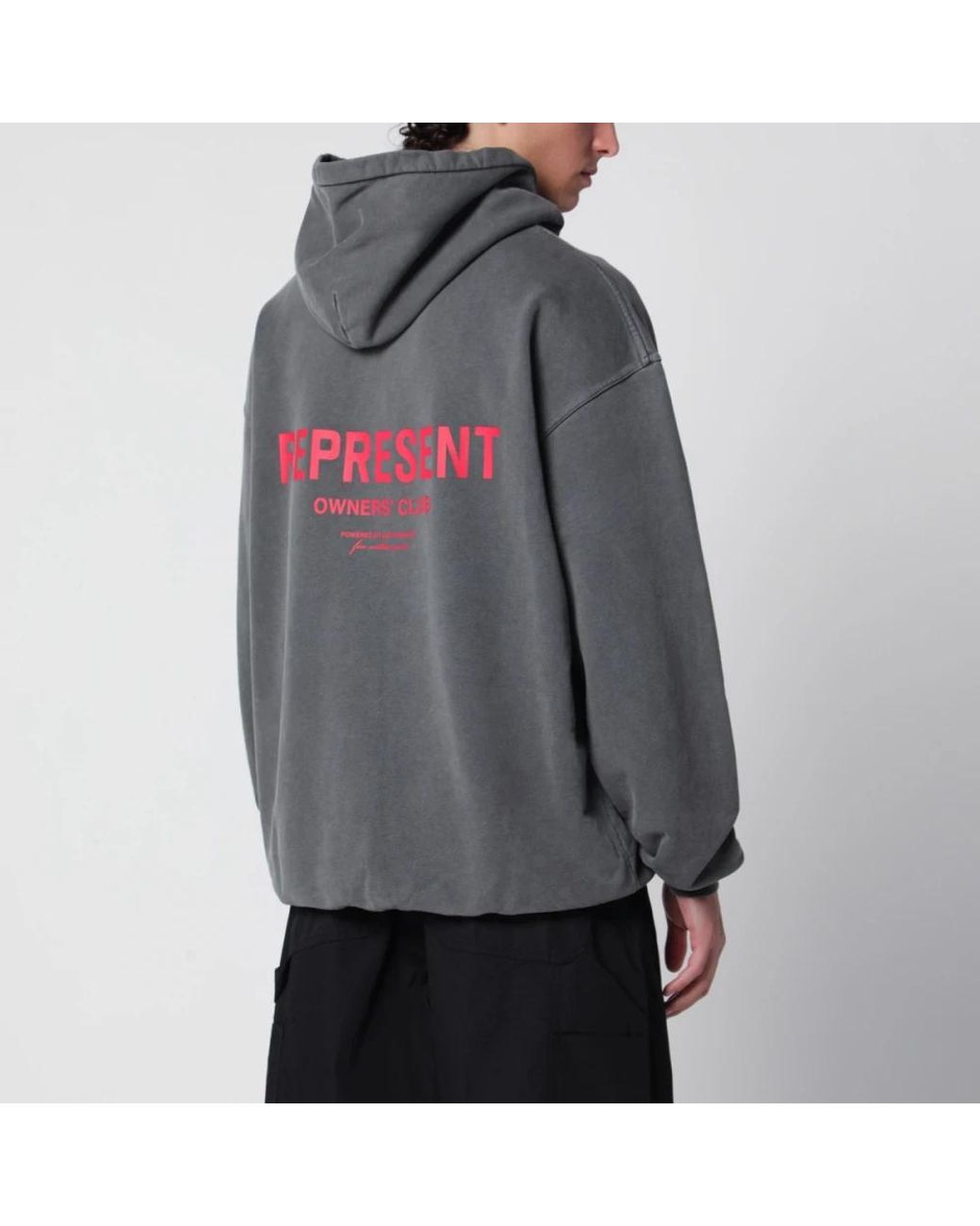 Represent Gray Hoodies for men