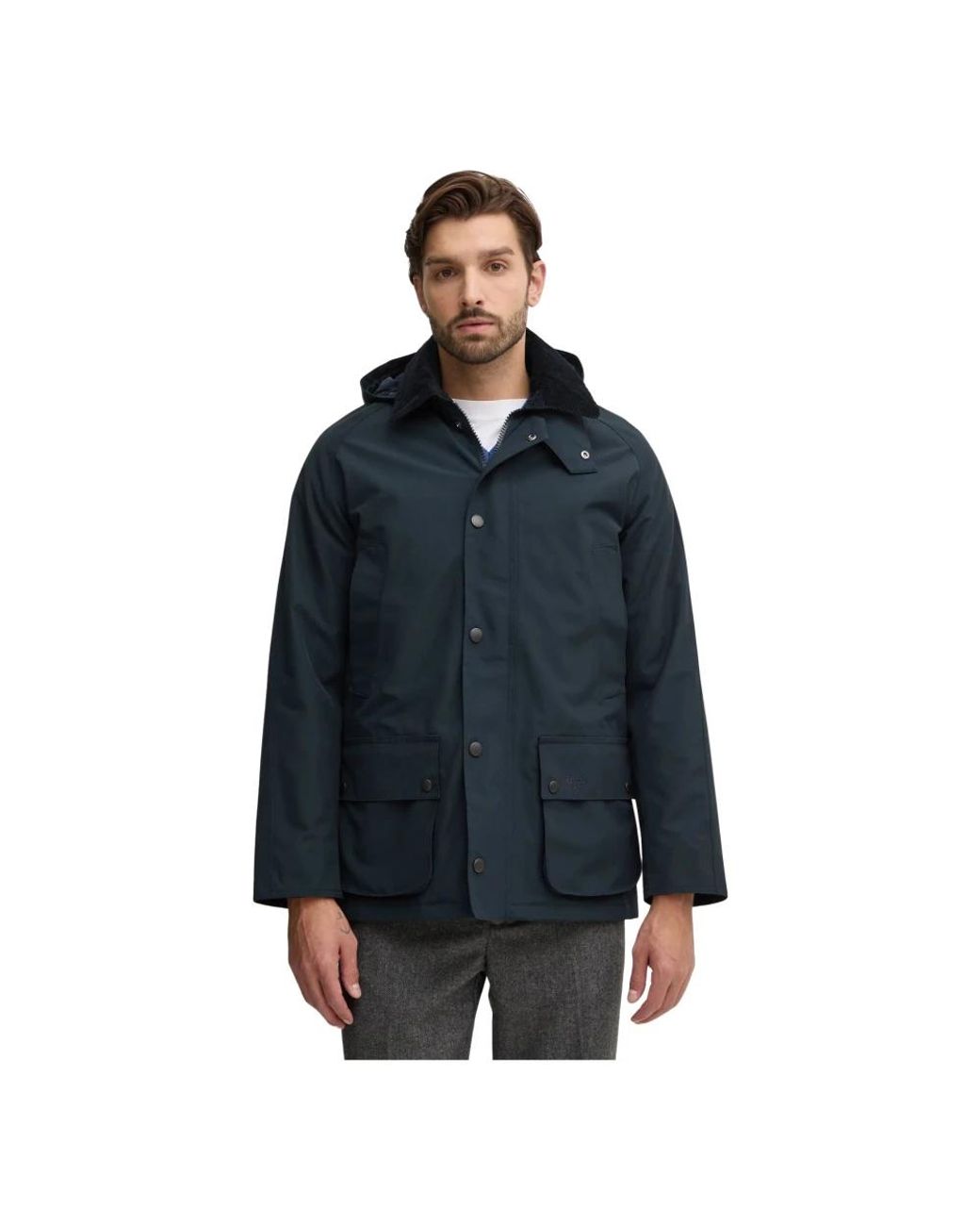Barbour Winter Jassen in het Blue voor heren