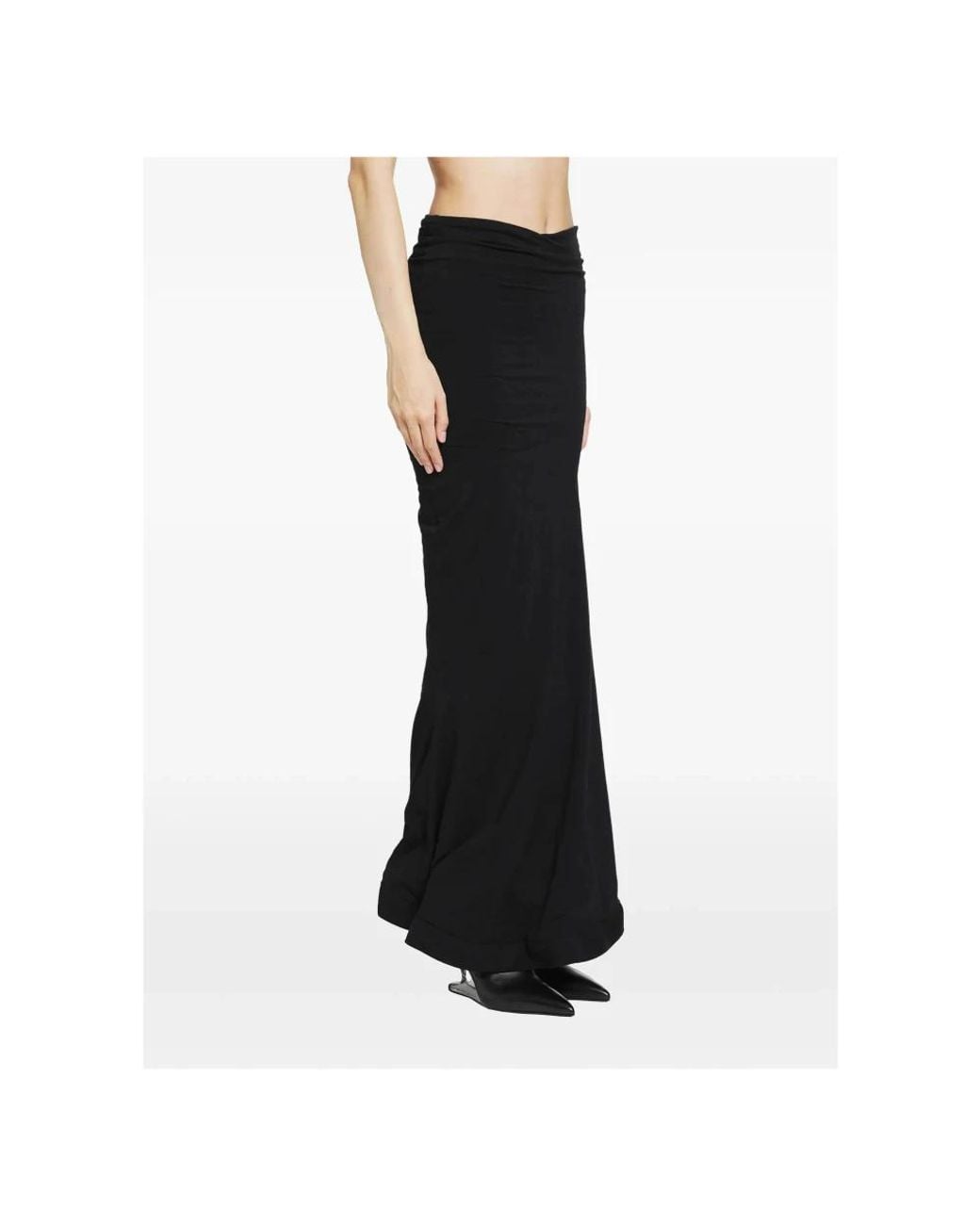 Maxi Skirts Junya Watanabe de color Black