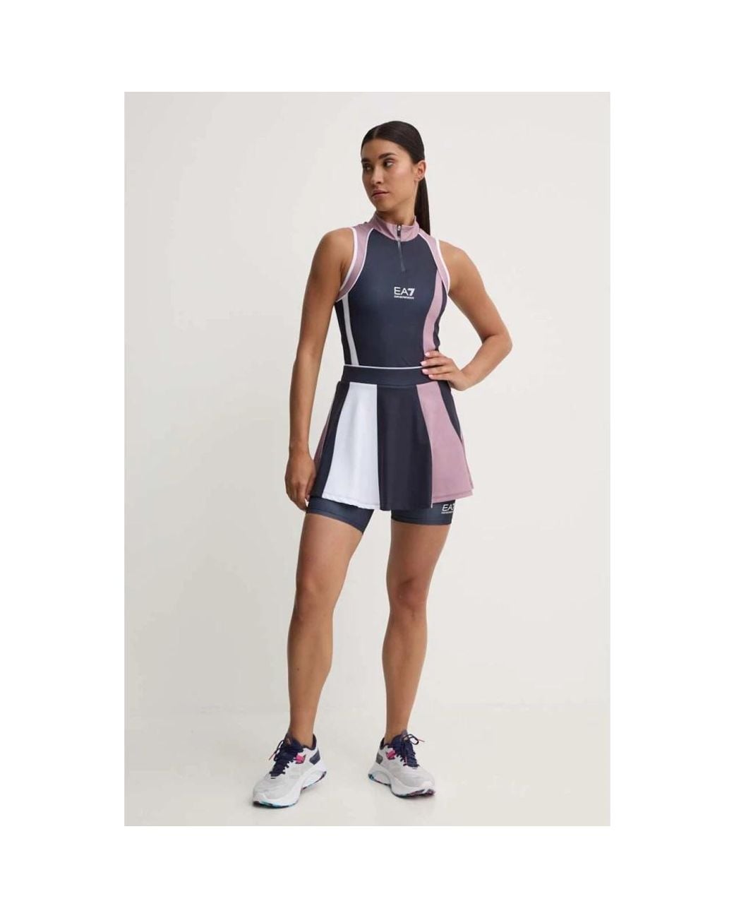 Short Skirts EA7 en coloris Blue