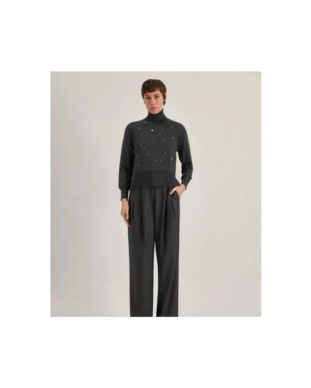 Turtlenecks Alpha Studio en coloris Black