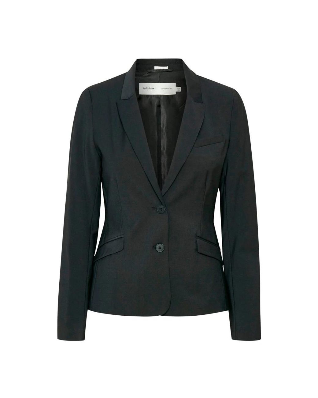 Inwear Jassen ,Zwart ,Wol Elegante Zwarte Blazer Billaa Stijl in het Black
