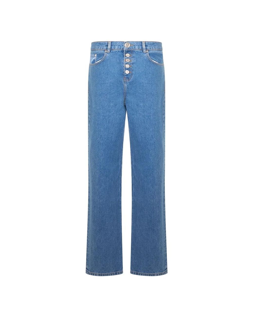 Moschino Blue Wide Jeans