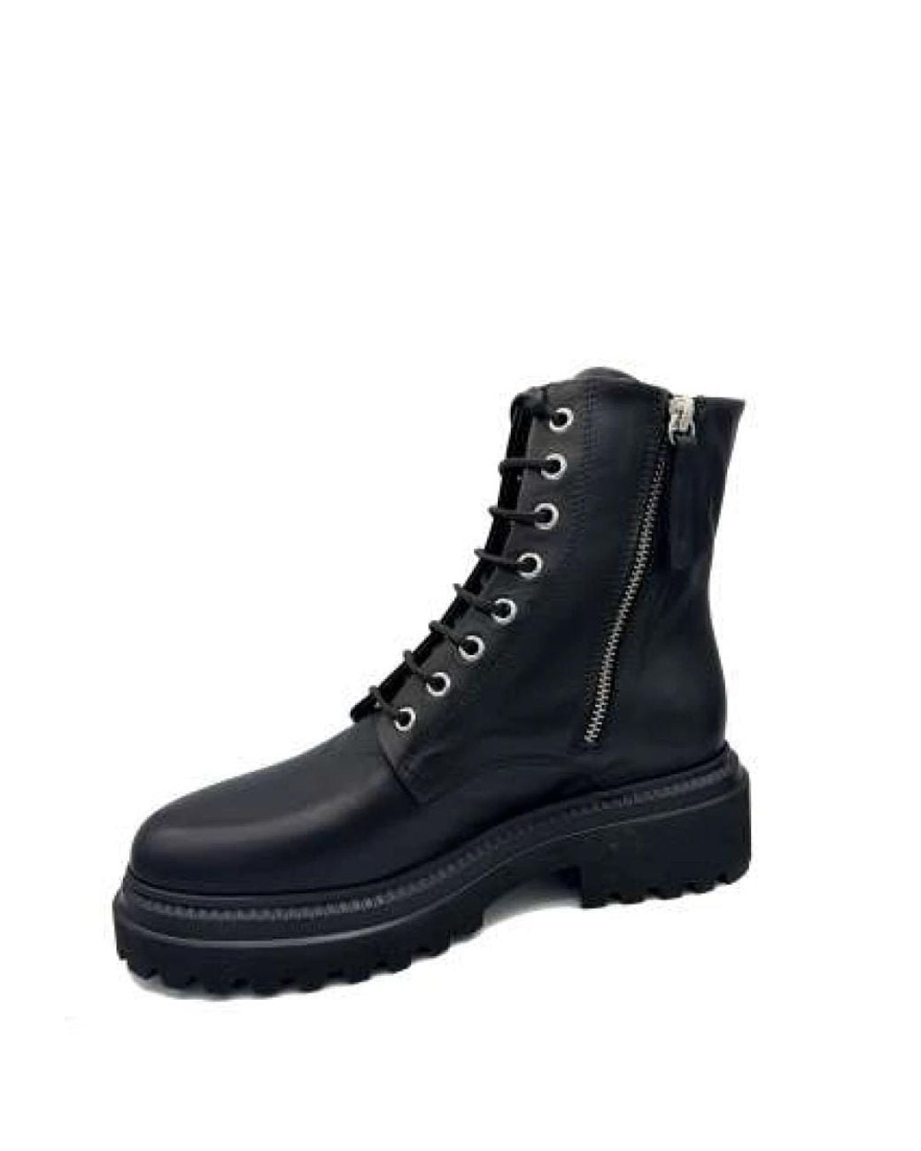 Halmanera Blue Anfibio Schnürstiefel