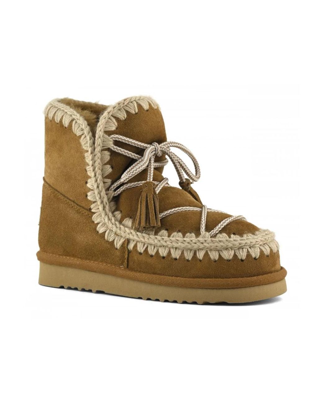 Mou Brown Winter Boots