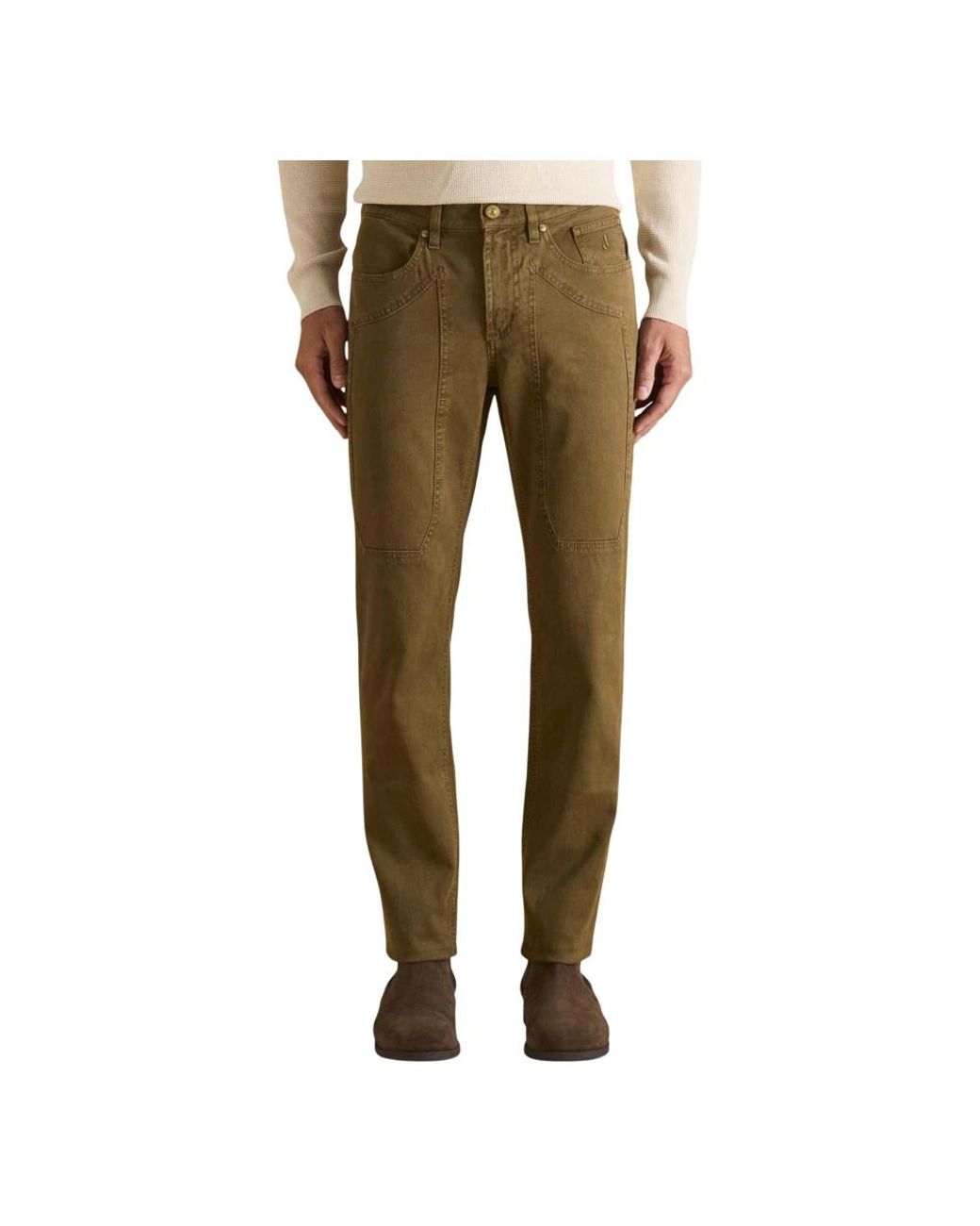 Jeckerson Green Slim-Fit Jeans for men
