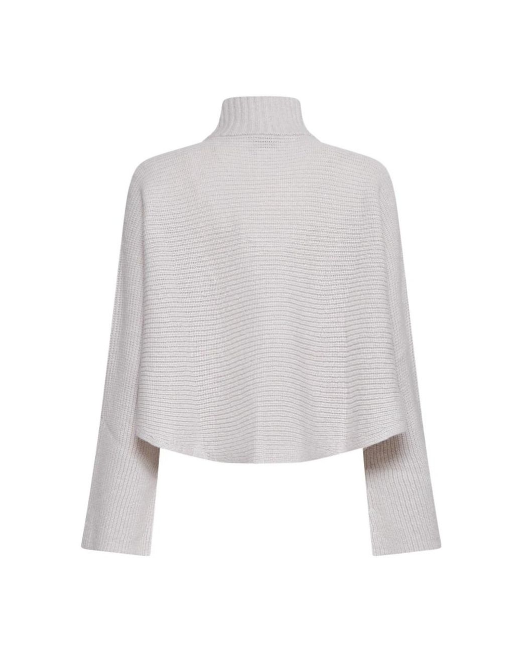 Alysi White Turtlenecks