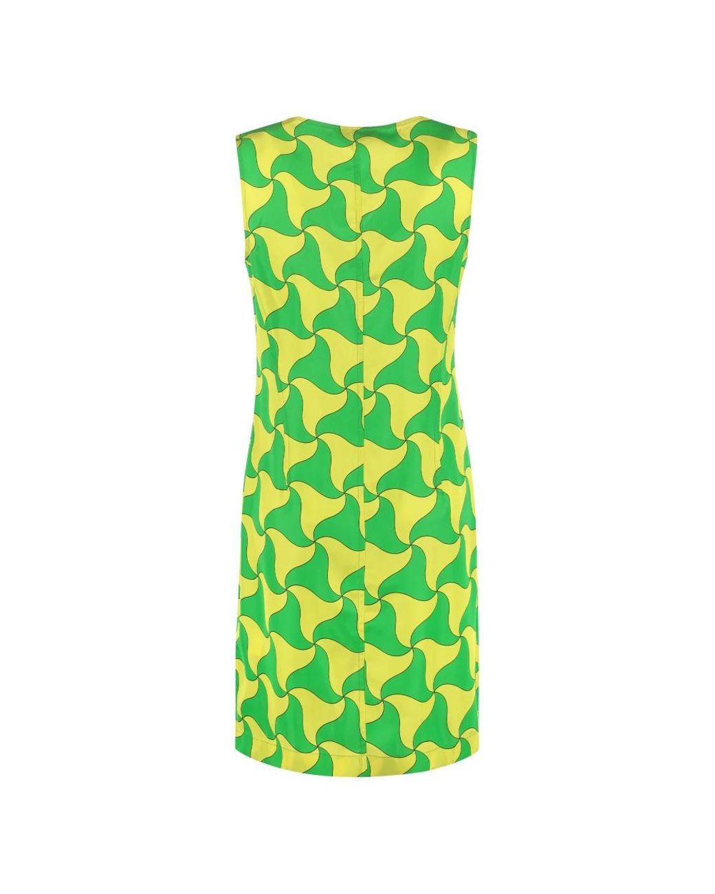 Bottega Veneta Green Short Dresses