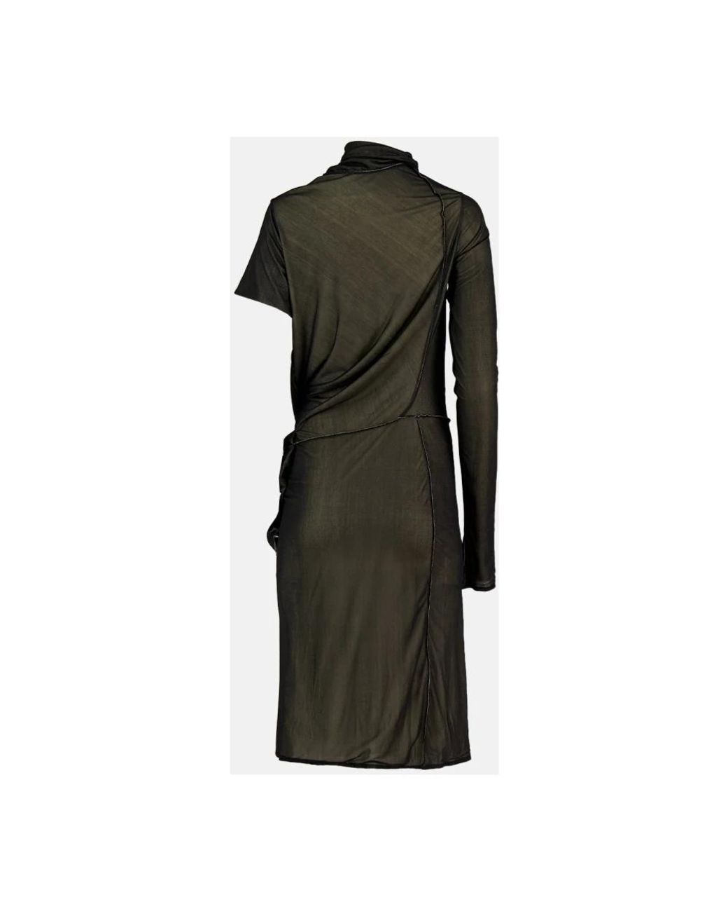 Maison Margiela Black Midi Dresses