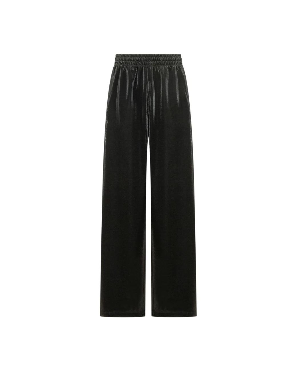 DIESEL Black Wide Trousers