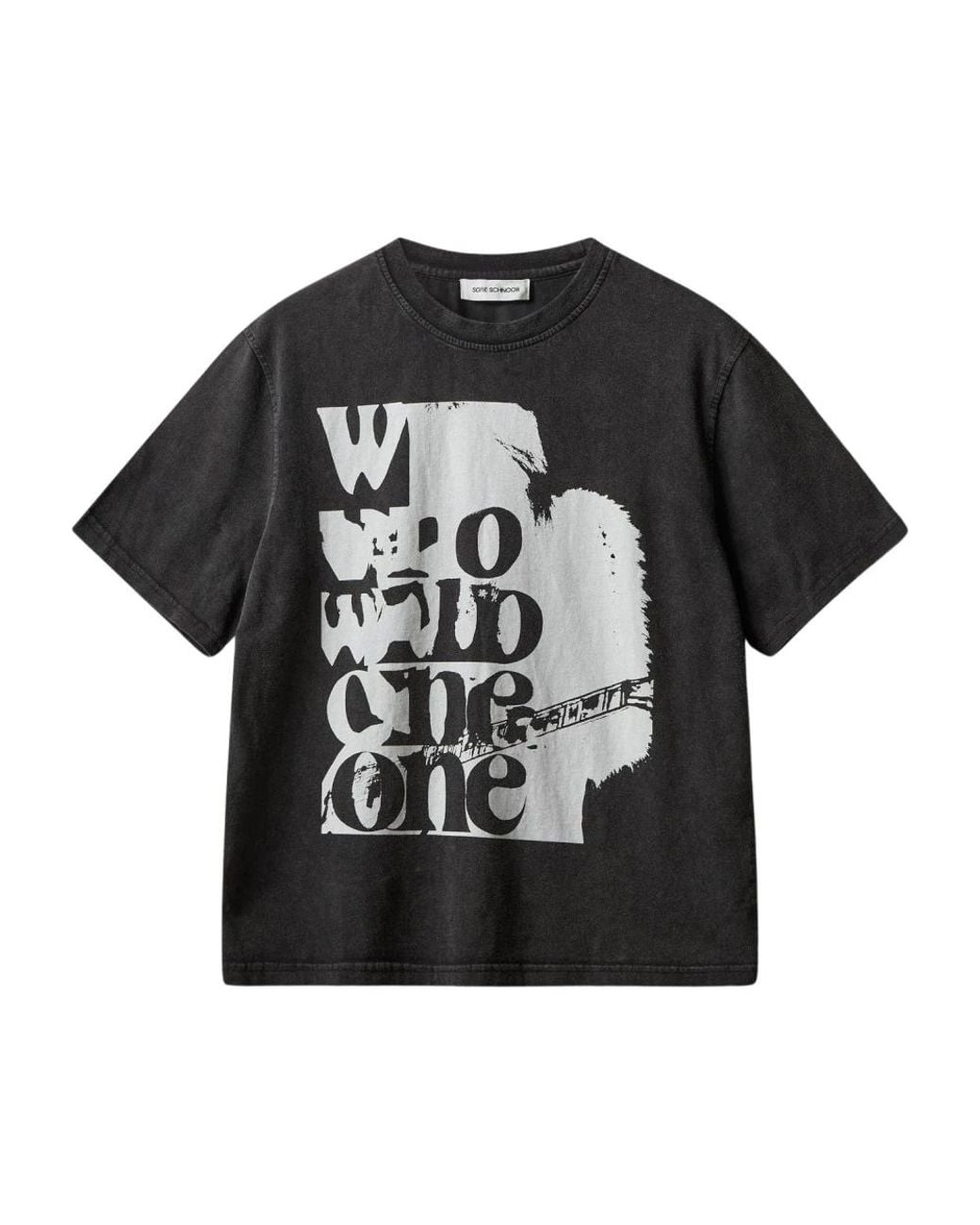 Sofie Schnoor Maesw Oversized T-Shirt in het Black