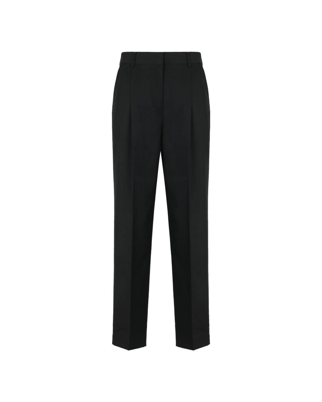 Totême Black Tapered Trousers