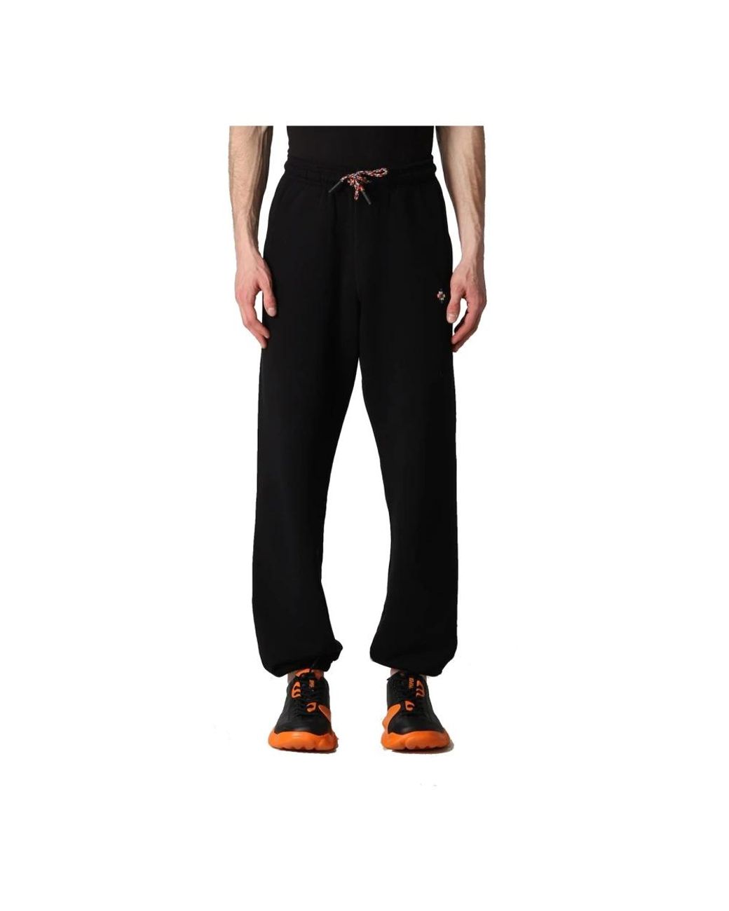Marcelo Burlon Black Sweatpants for men