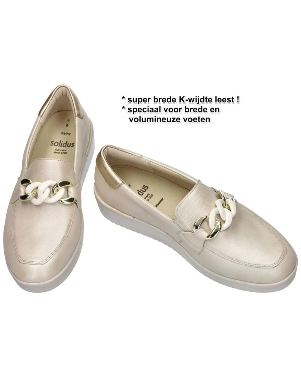 SOLIDUS White Kathy Loafer