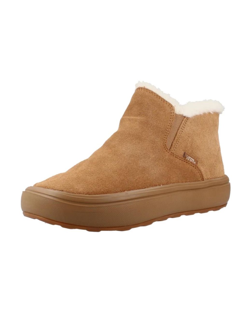 Vans Brown Mid-Slip Platform Light