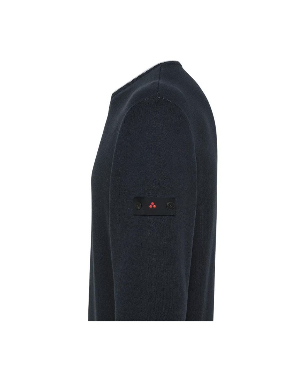 Peuterey Blue Round-Neck Knitwear for men