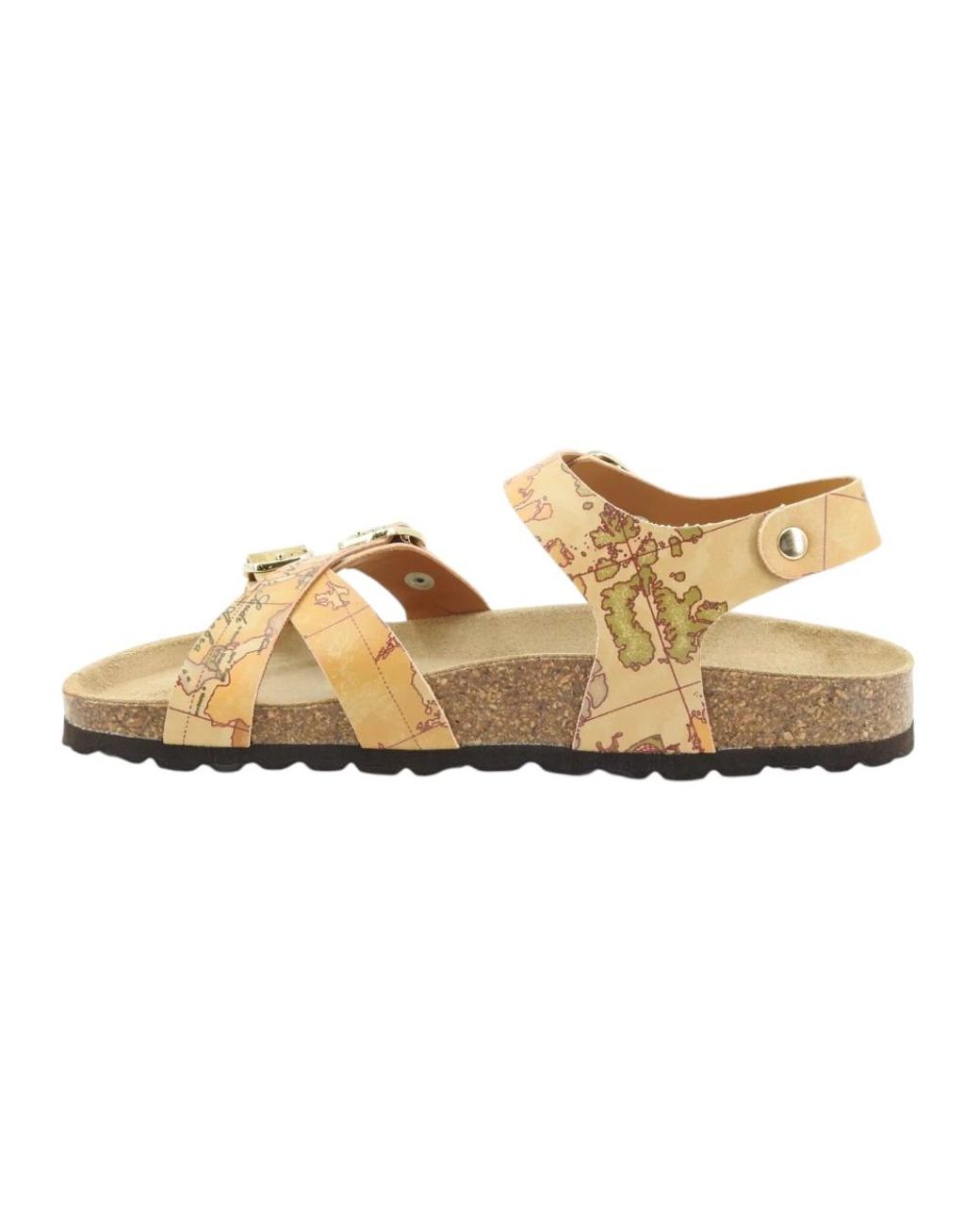 Alviero Martini 1A Classe Natural Flat Sandals