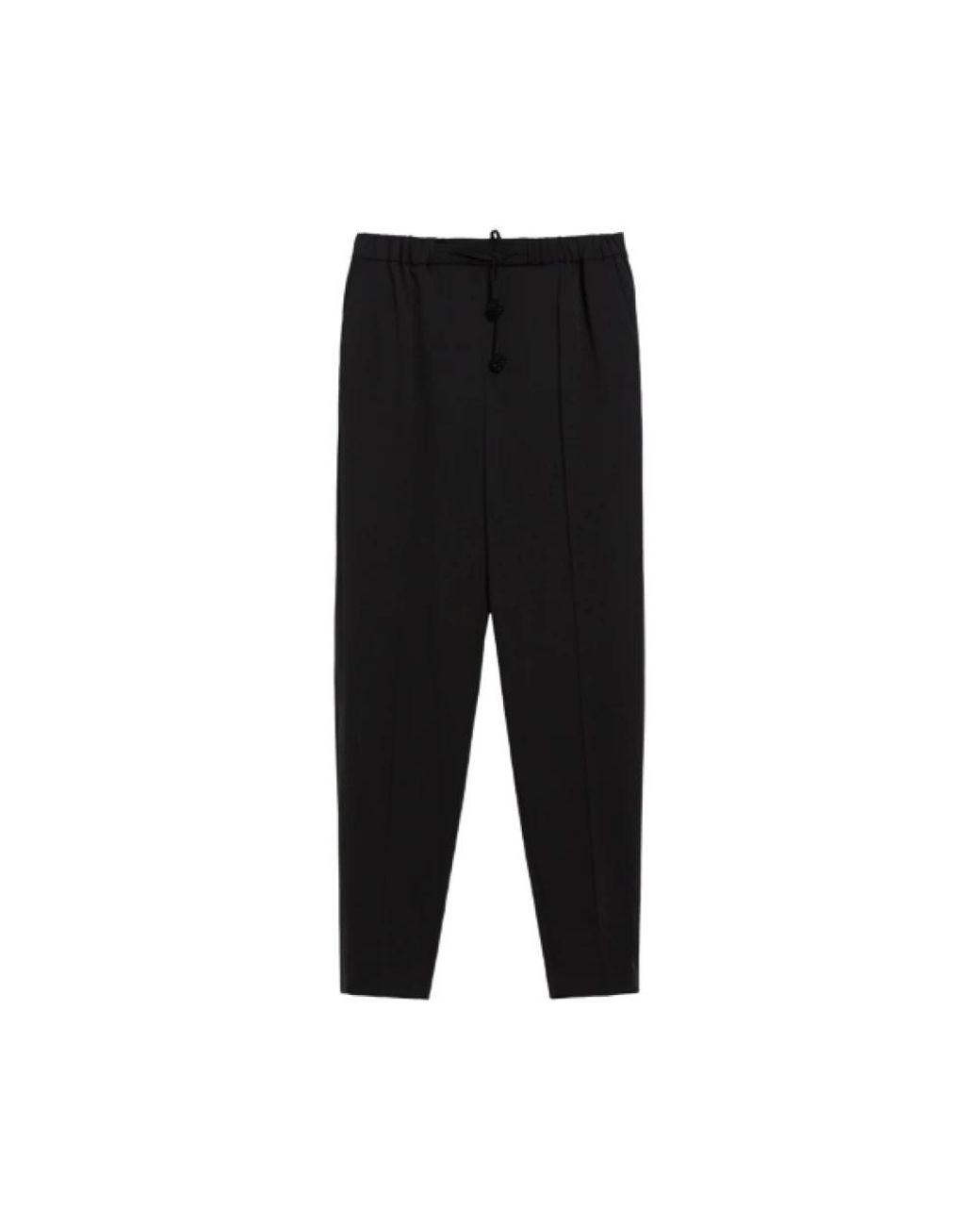 Max Mara Black Slim-Fit Trousers