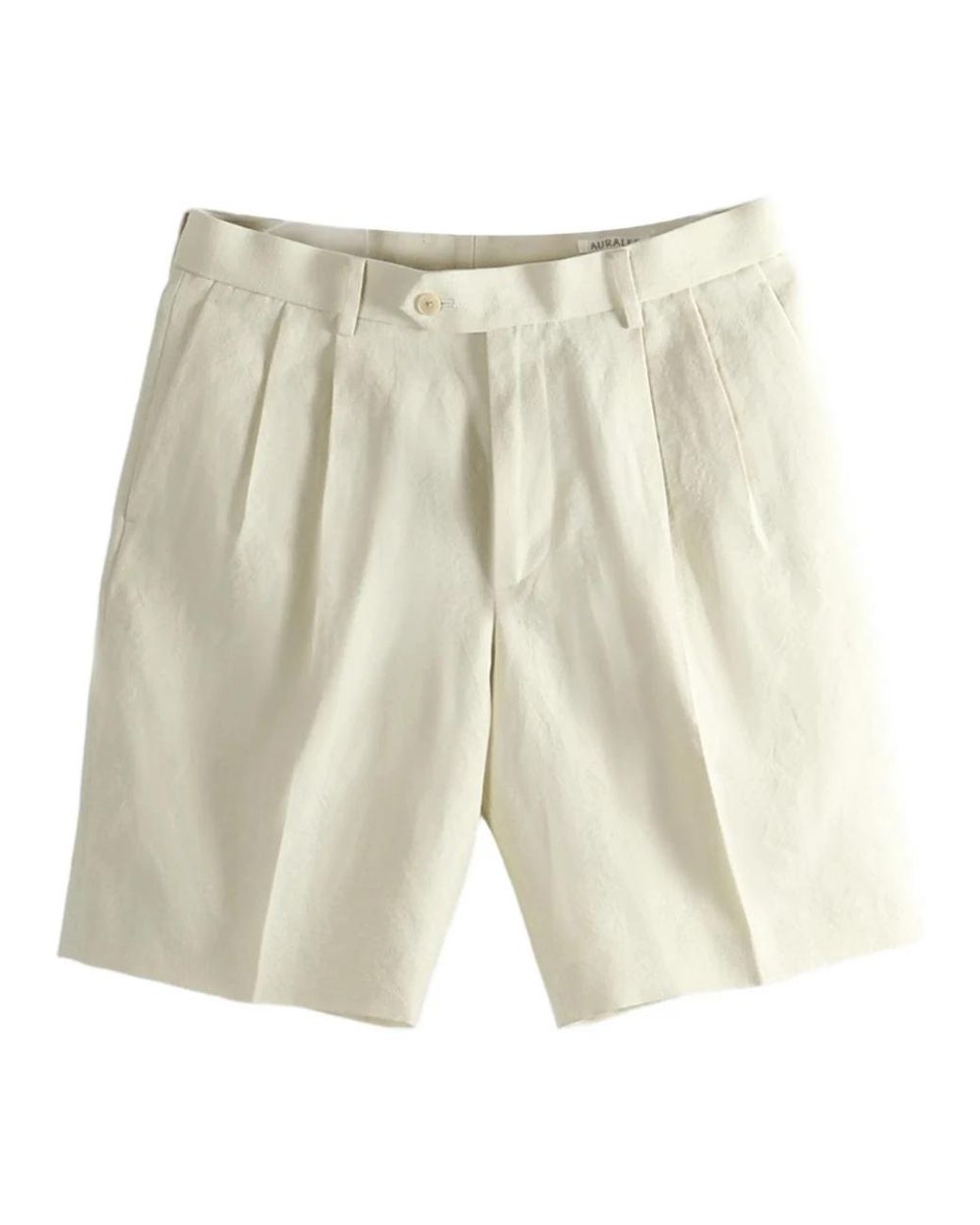 Auralee Natural Casual Shorts for men