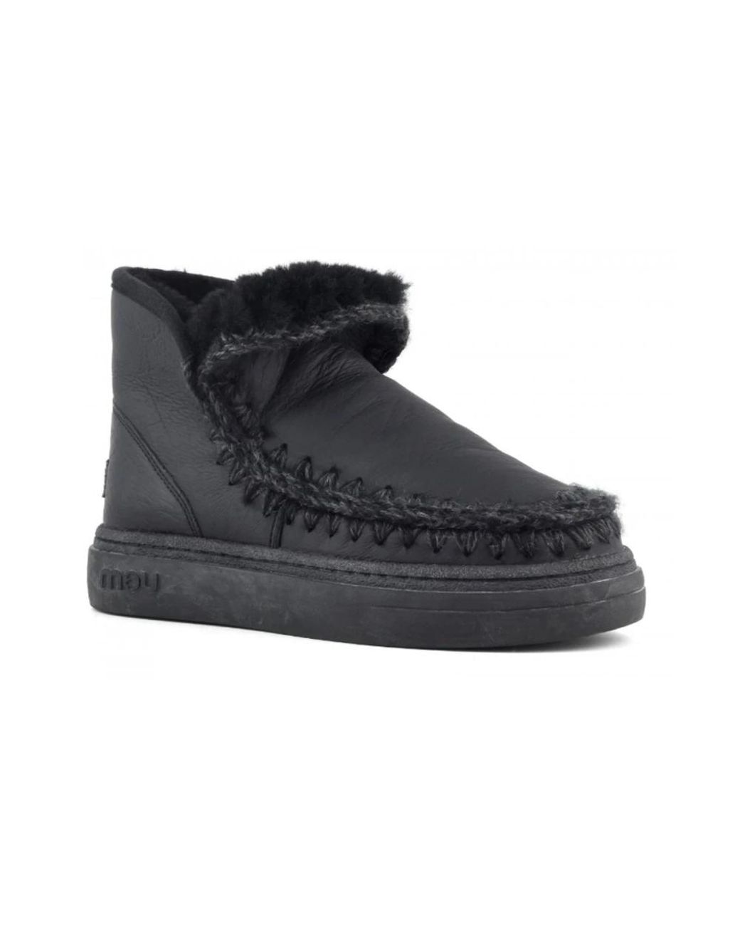 Mou Black Eskimo Ankle Boot