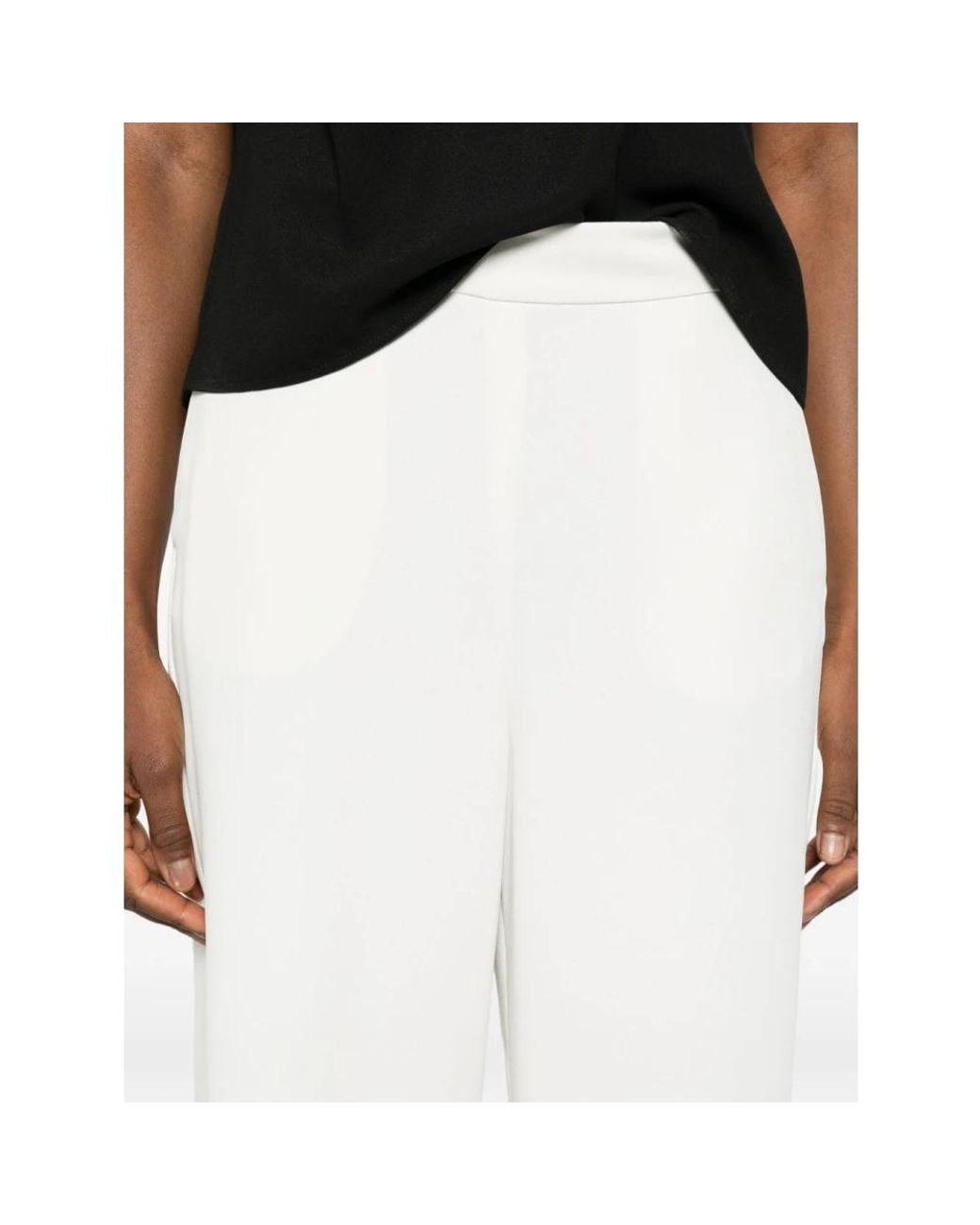 Pennyblack White Wide Trousers