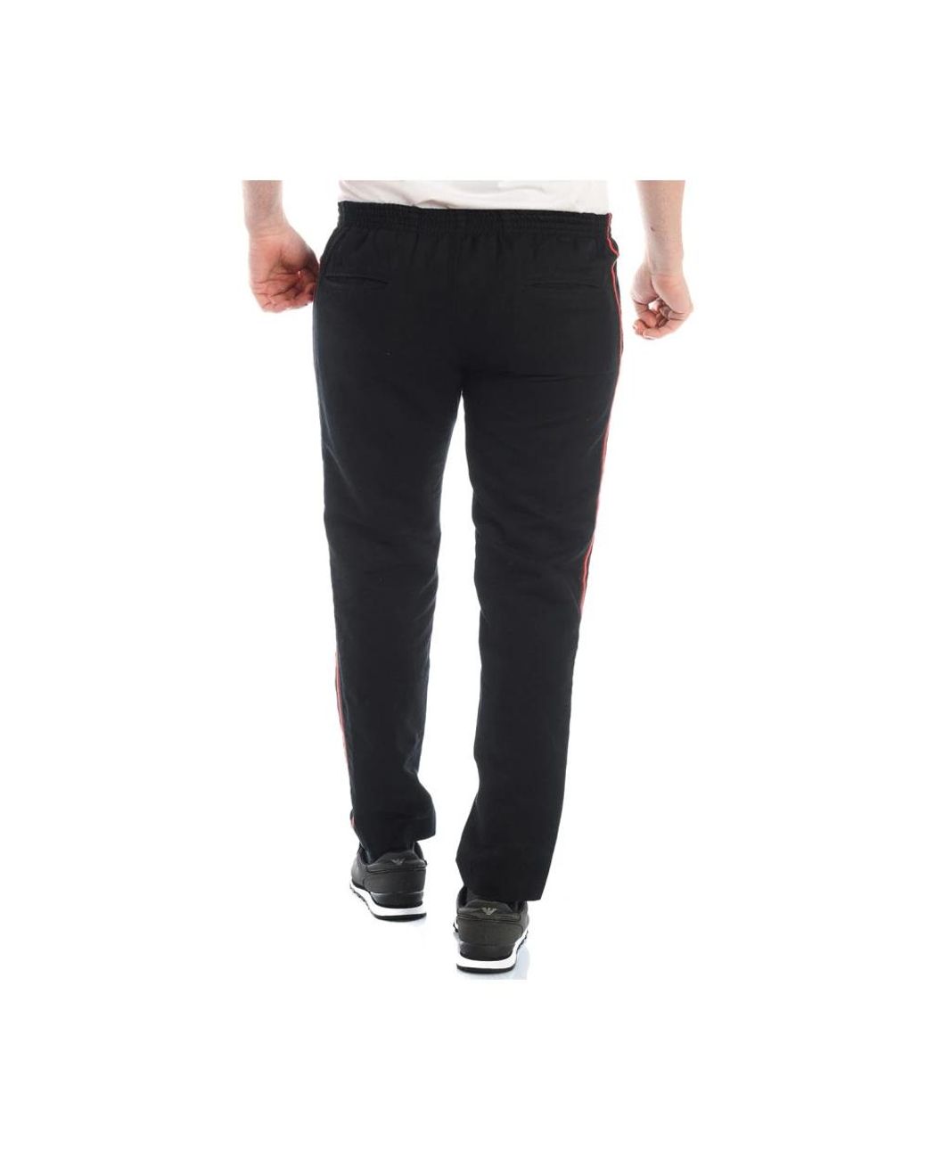 Daniele Alessandrini Black Sweatpants for men