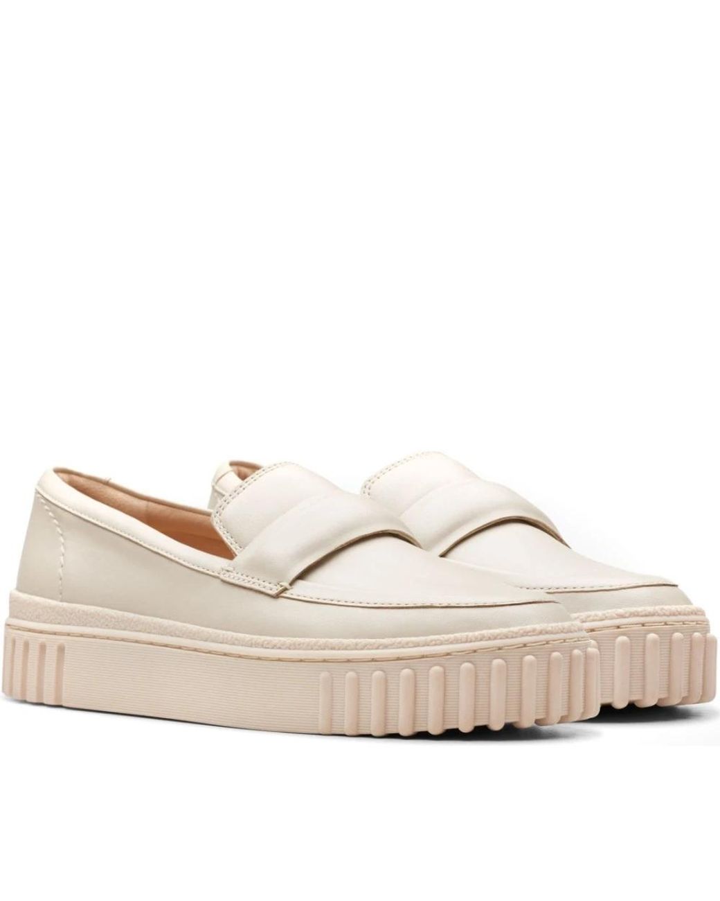 Clarks Natural Loafers
