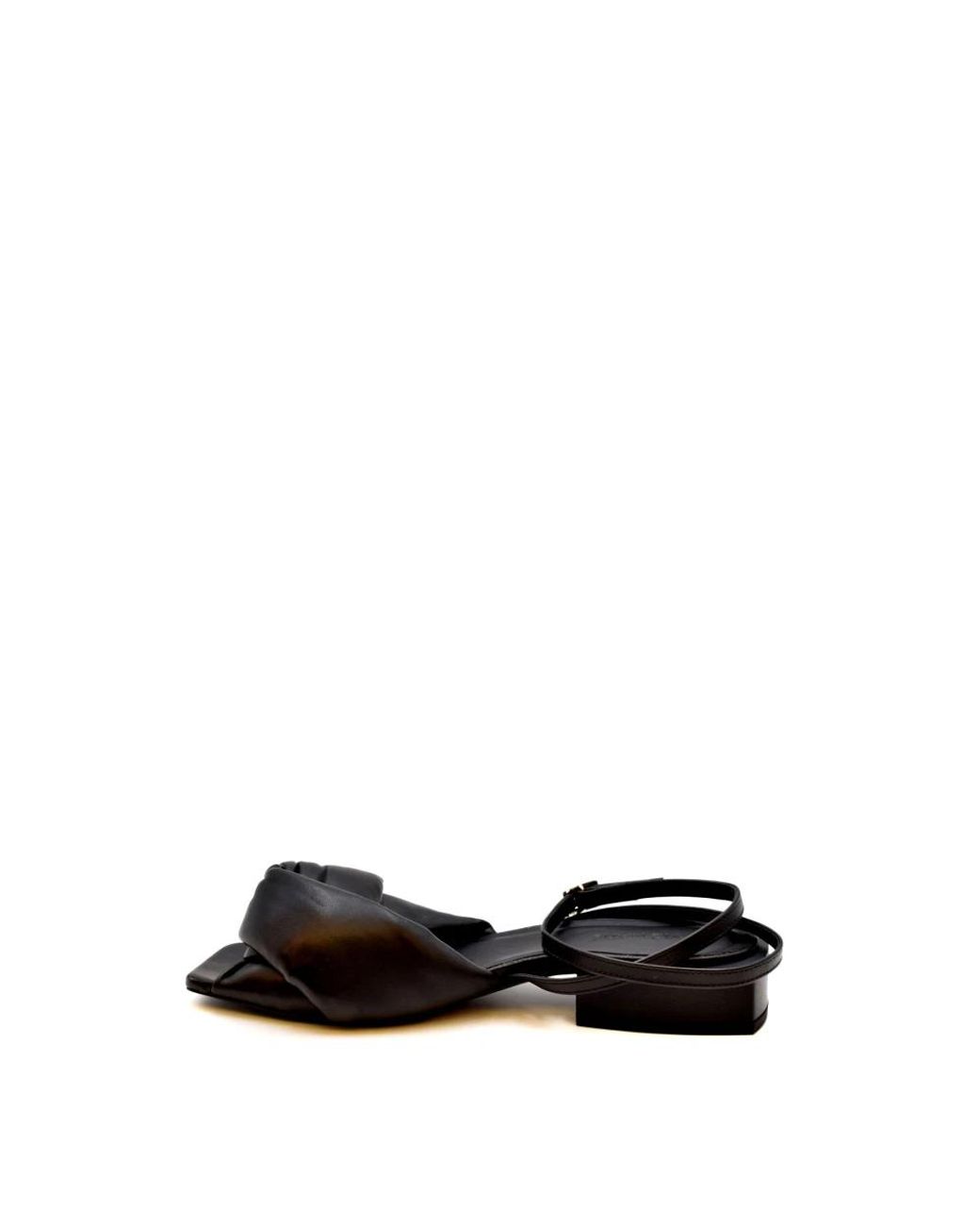 Vic Matié Black High Heel Sandals