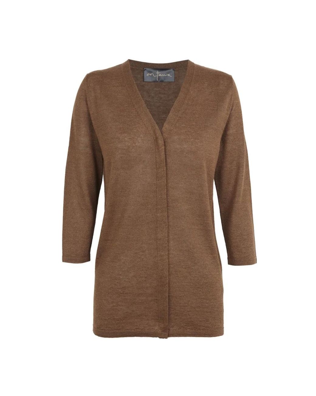 Cortana Brown Cardigans