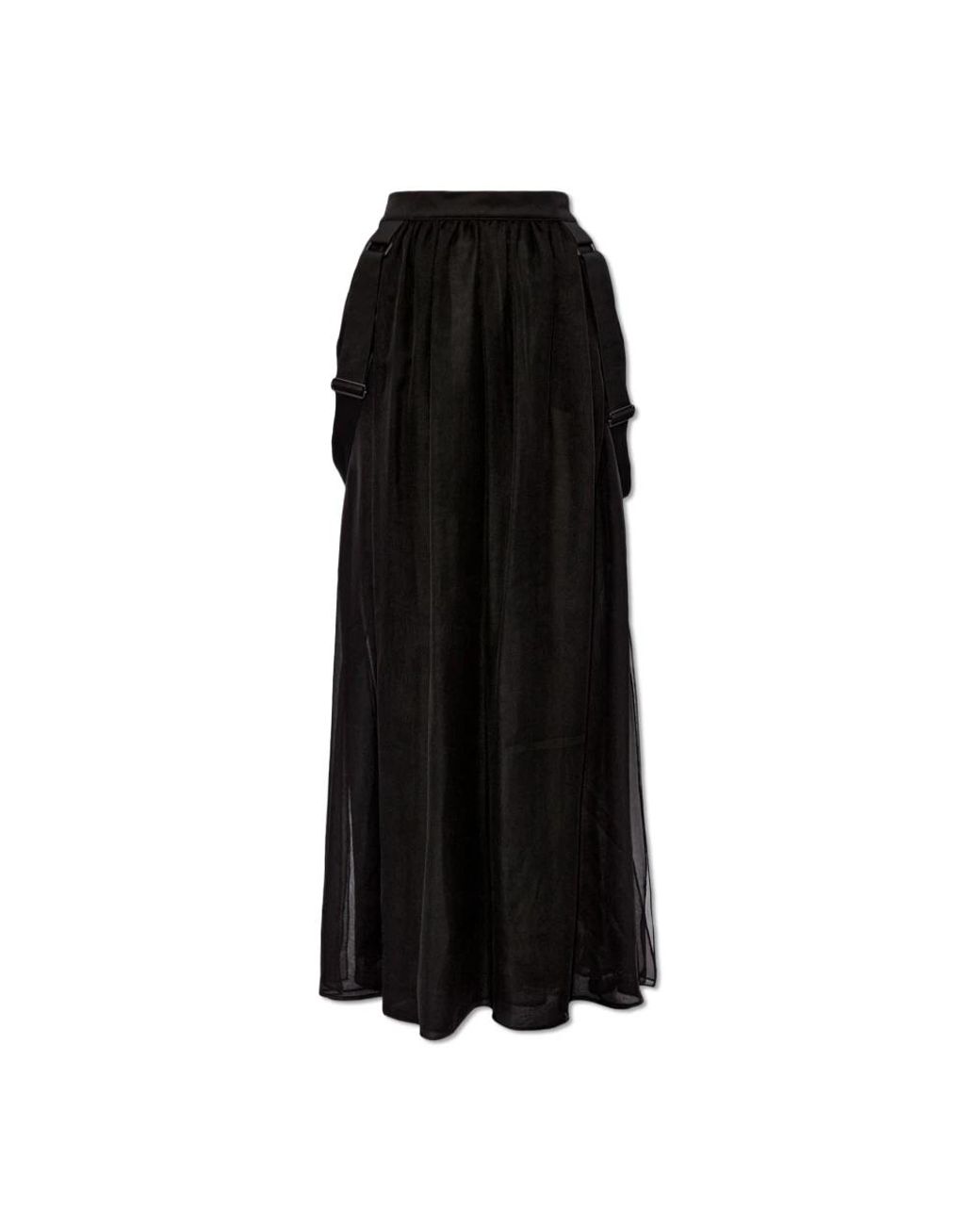 Max Mara Black Maxi Skirts