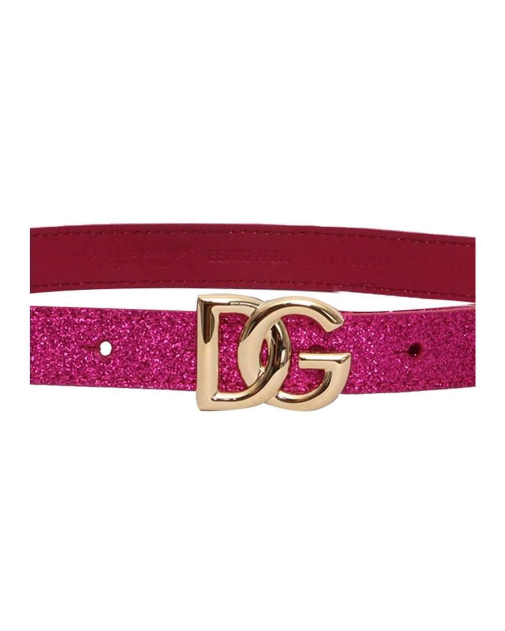Dolce & Gabbana Red Belts