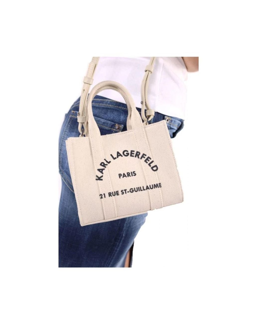 Karl Lagerfeld Natural Handbags