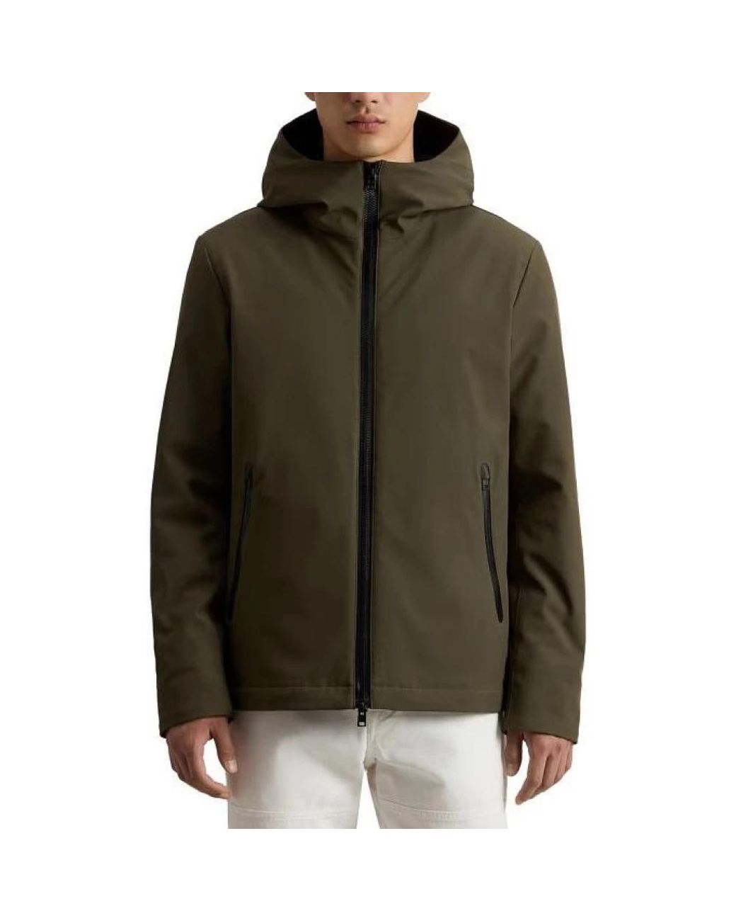 Light Jackets Woolrich de hombre de color Green