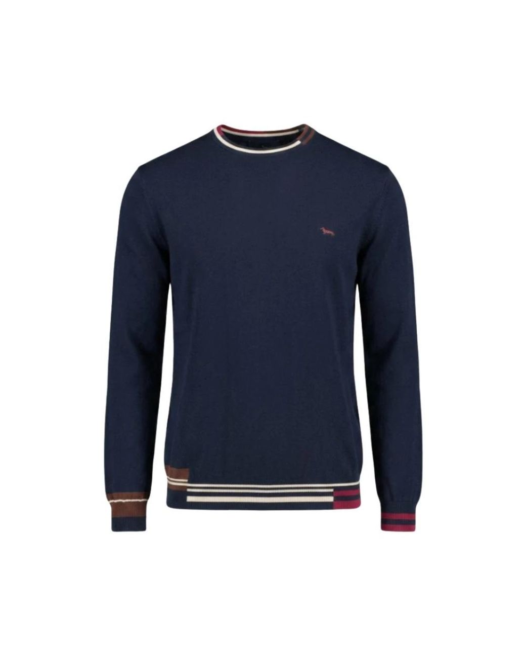 Harmont & Blaine Blue Round-Neck Knitwear for men