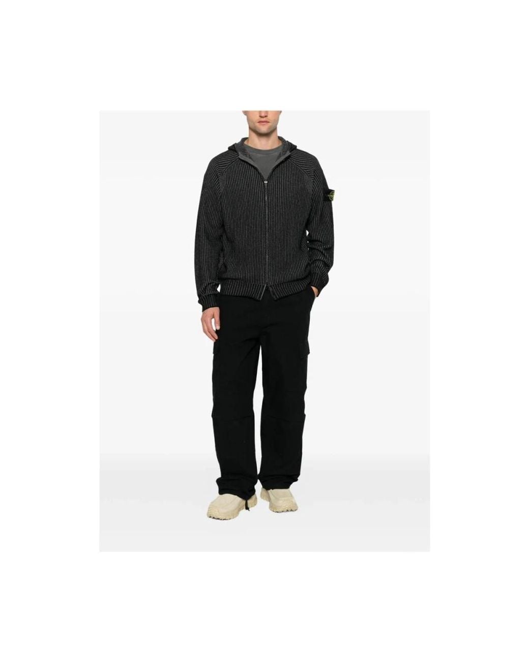 Stone Island Black Cardigans for men