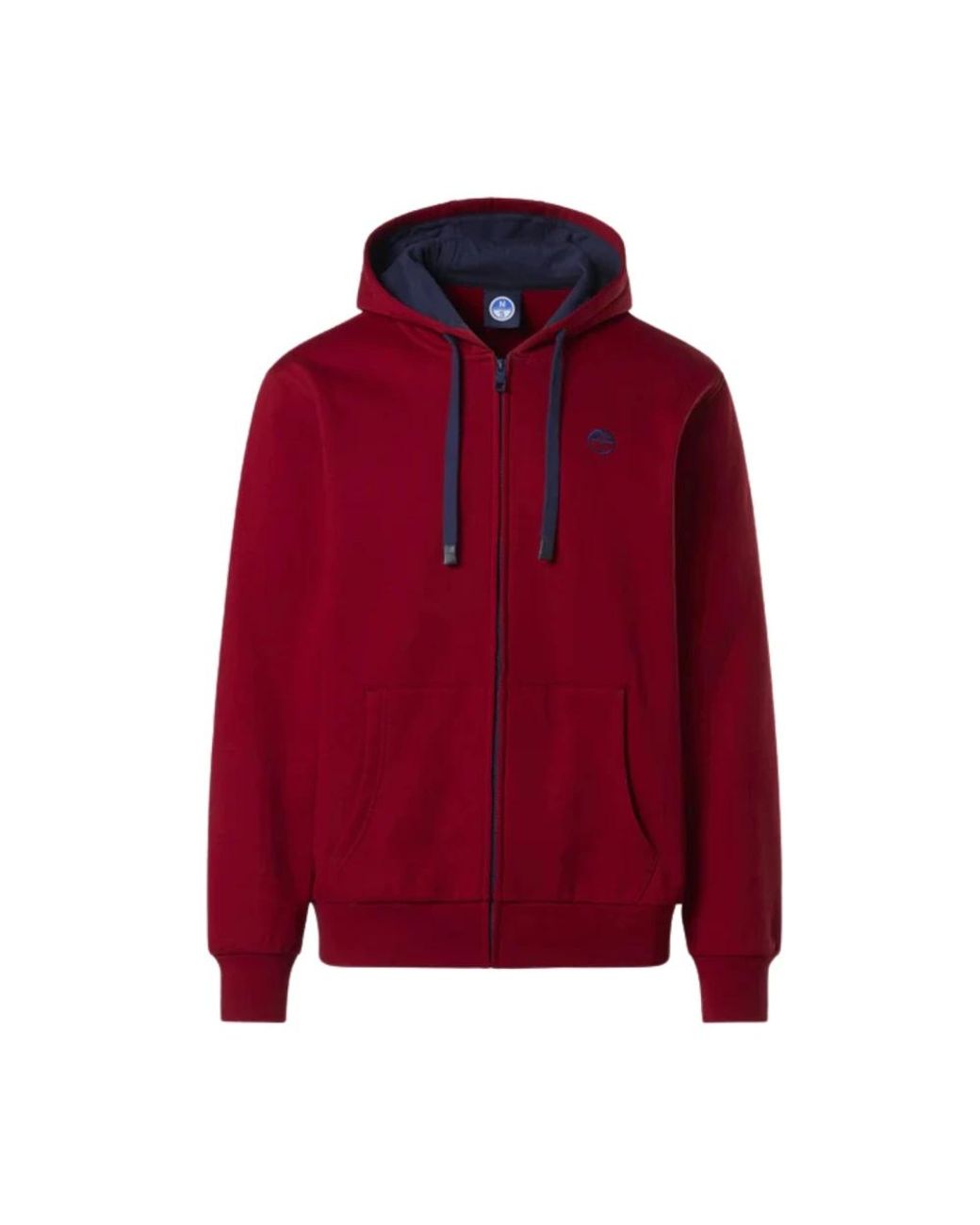 Zip-Throughs di North Sails in Red da Uomo