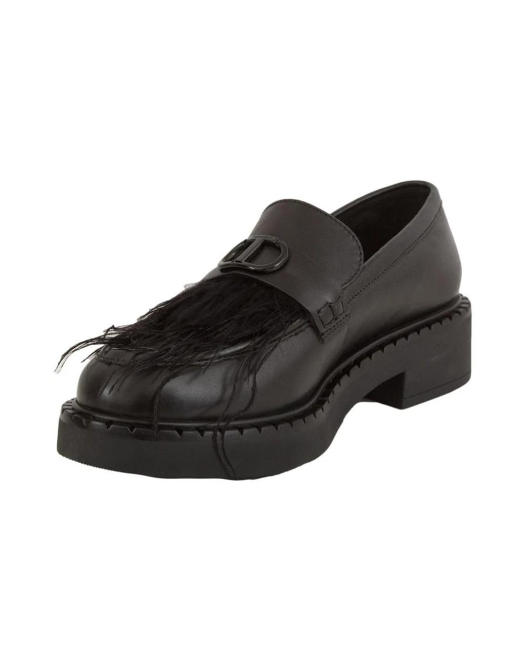 Twinset Black Loafers