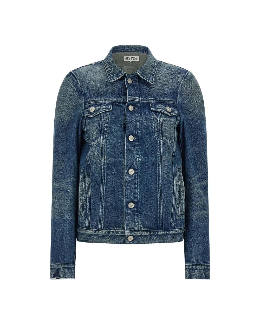 MM6 by Maison Margiela Blue Denim Jackets