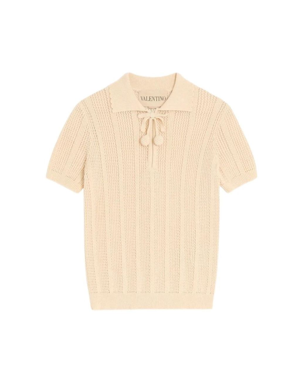 Valentino Natural Polo Shirts