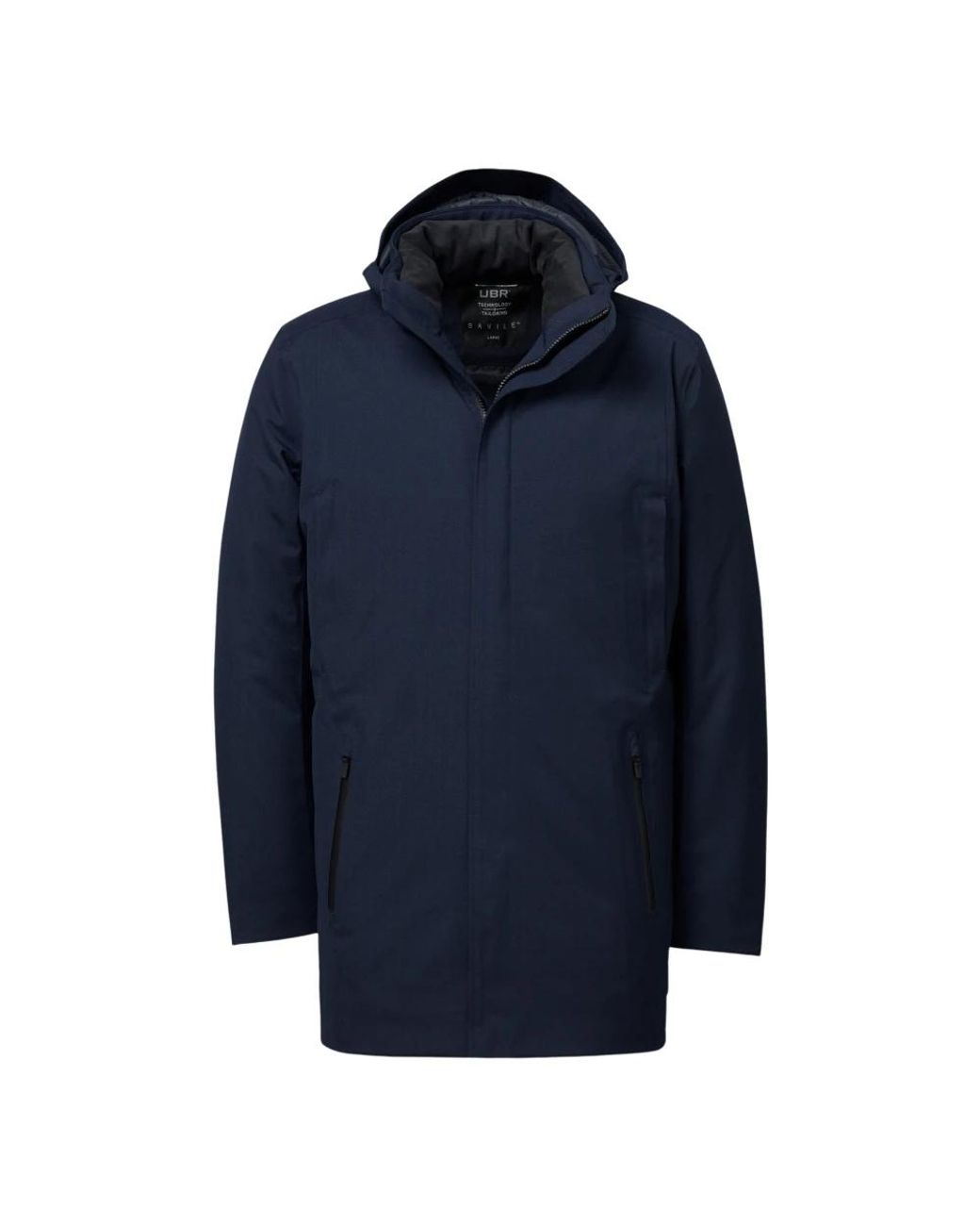 UBR Jassen ,Blauw ,Wol Regulator Parka Savile in het Blue voor heren