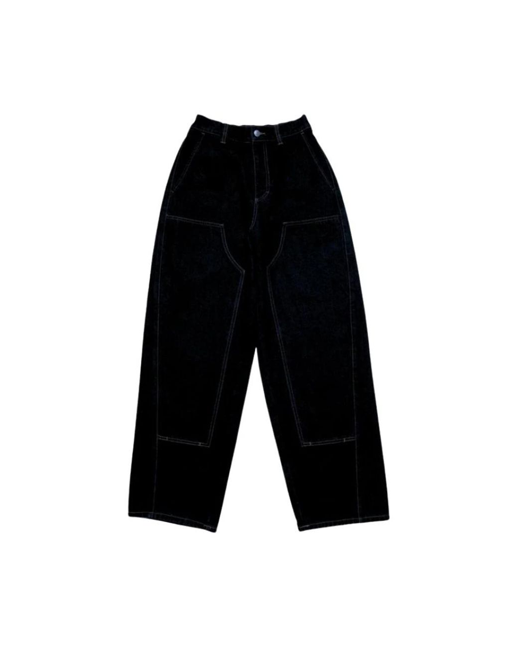 Obey Straight Jeans in het Black