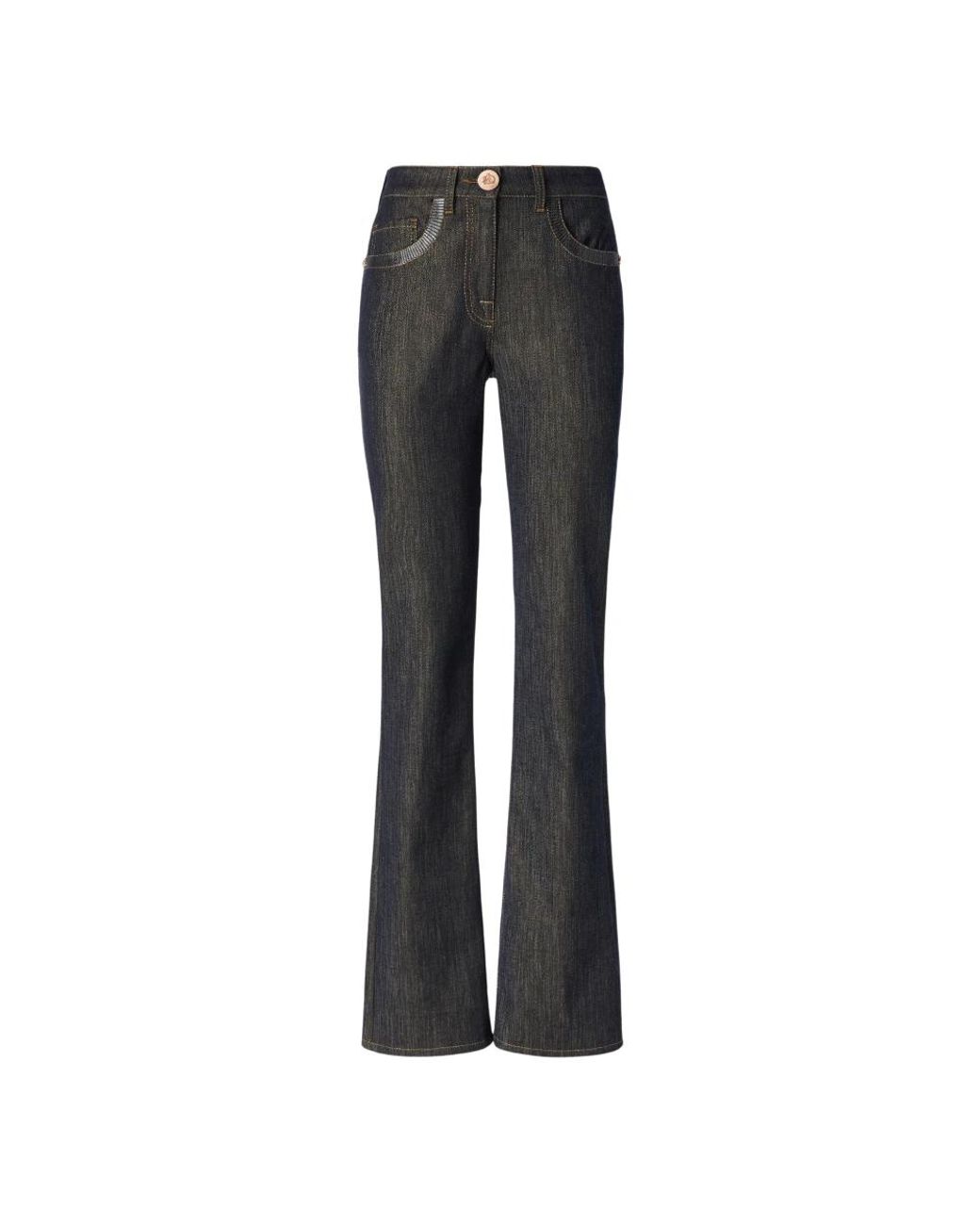 Genny Jeans > Flared Jeans in het Black