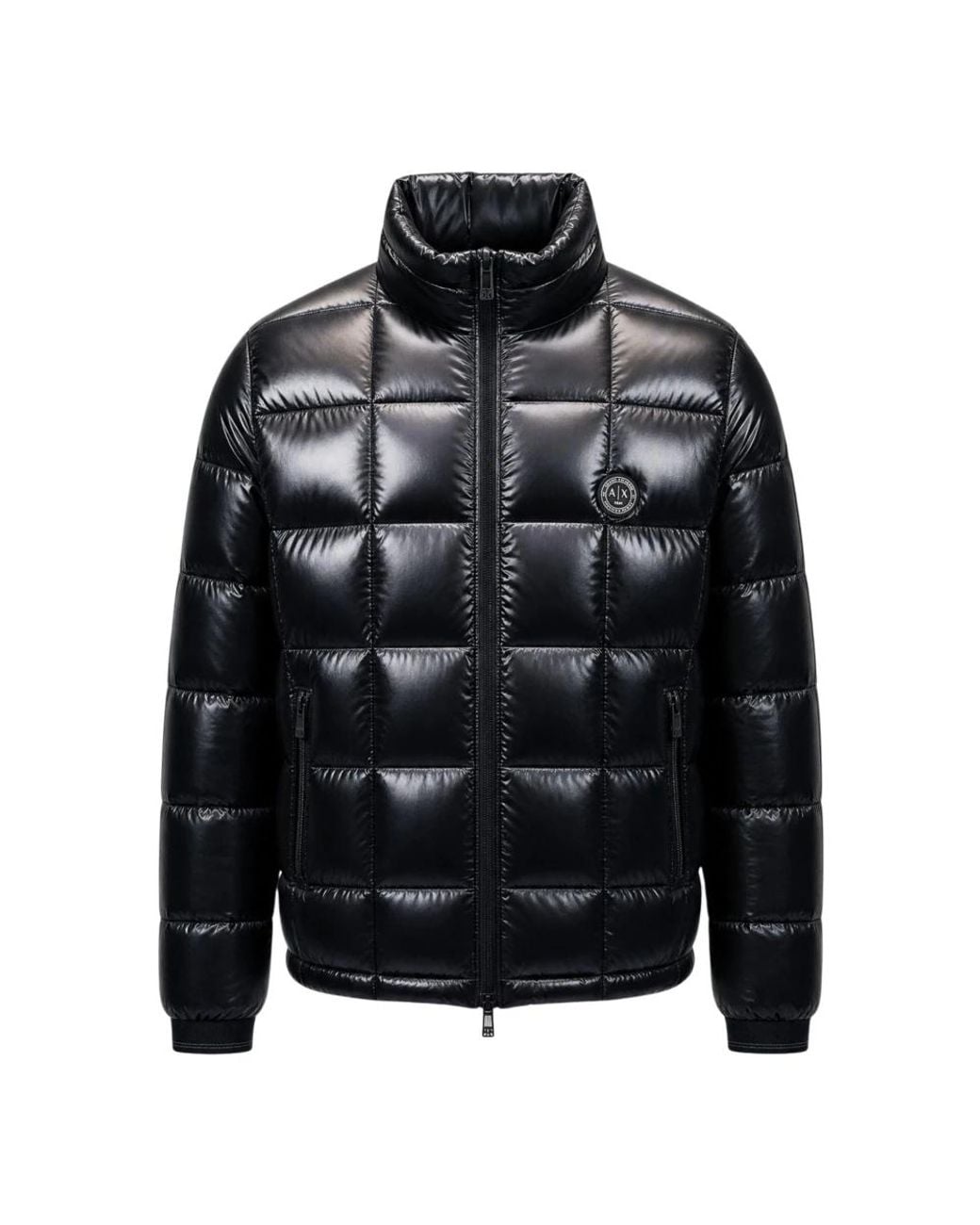 ARMANI EXCHANGE Black Winter Jackets for men