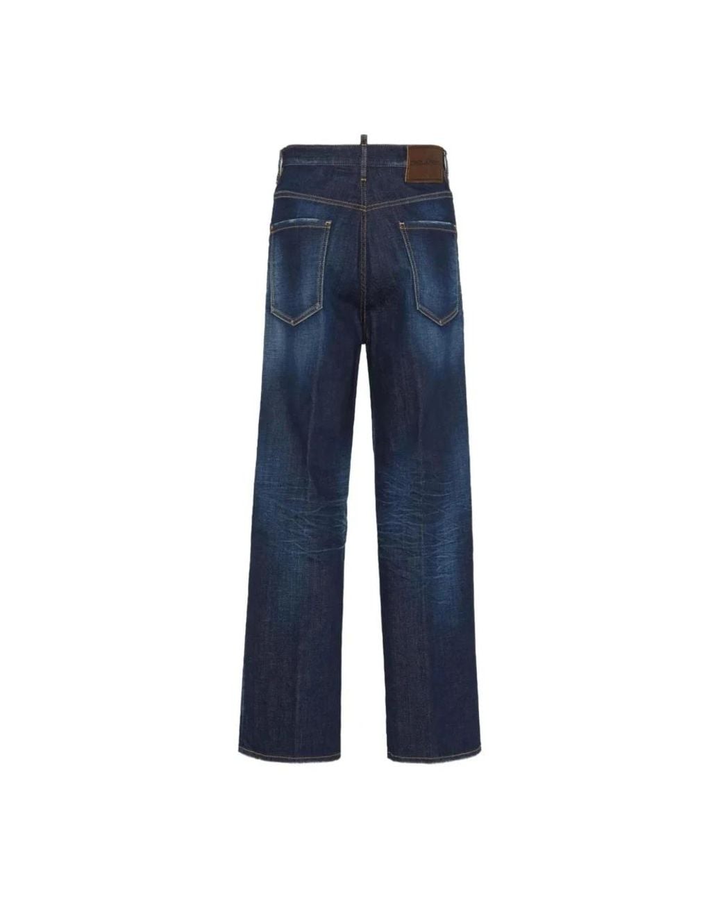 Straight Jeans DSquared² de hombre de color Blue