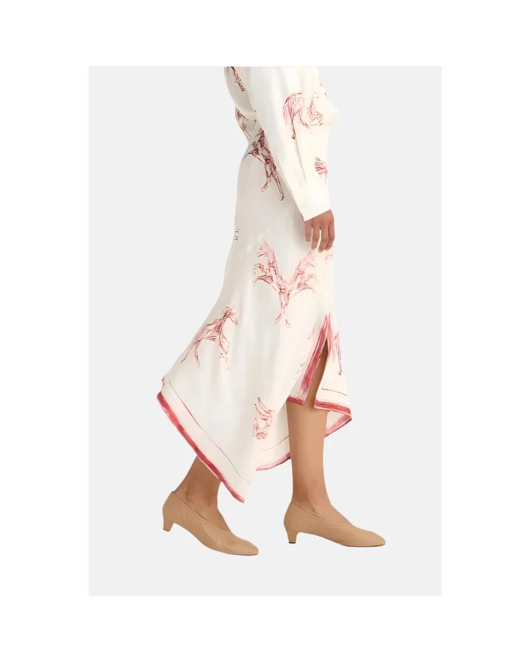 Rohe Pink Midi Skirts