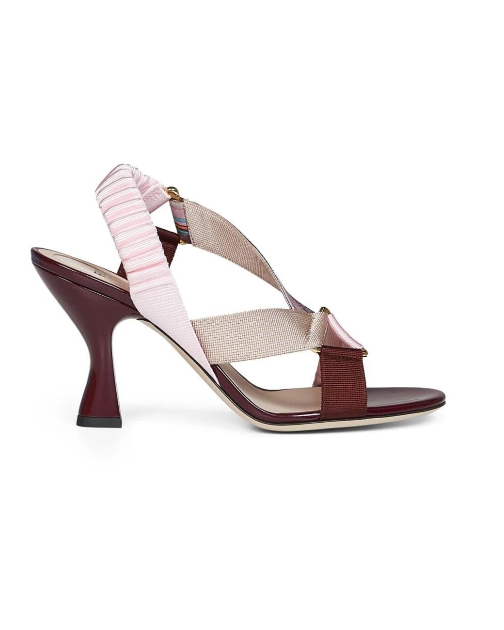 Fendi Pink High Heel Sandals