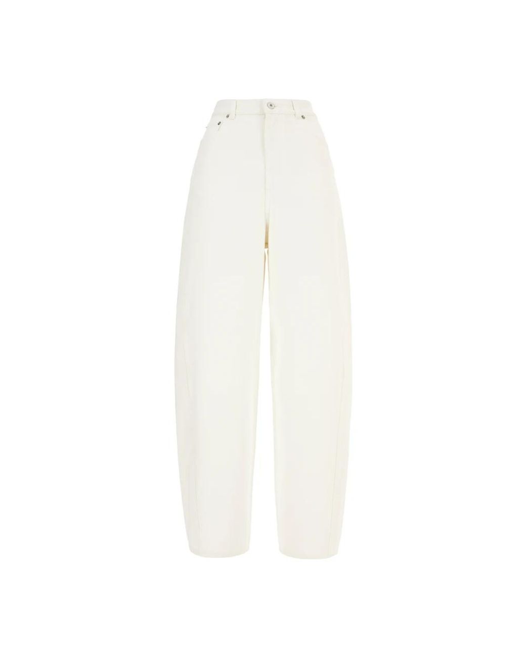 Givenchy White Loose Fit Jeans